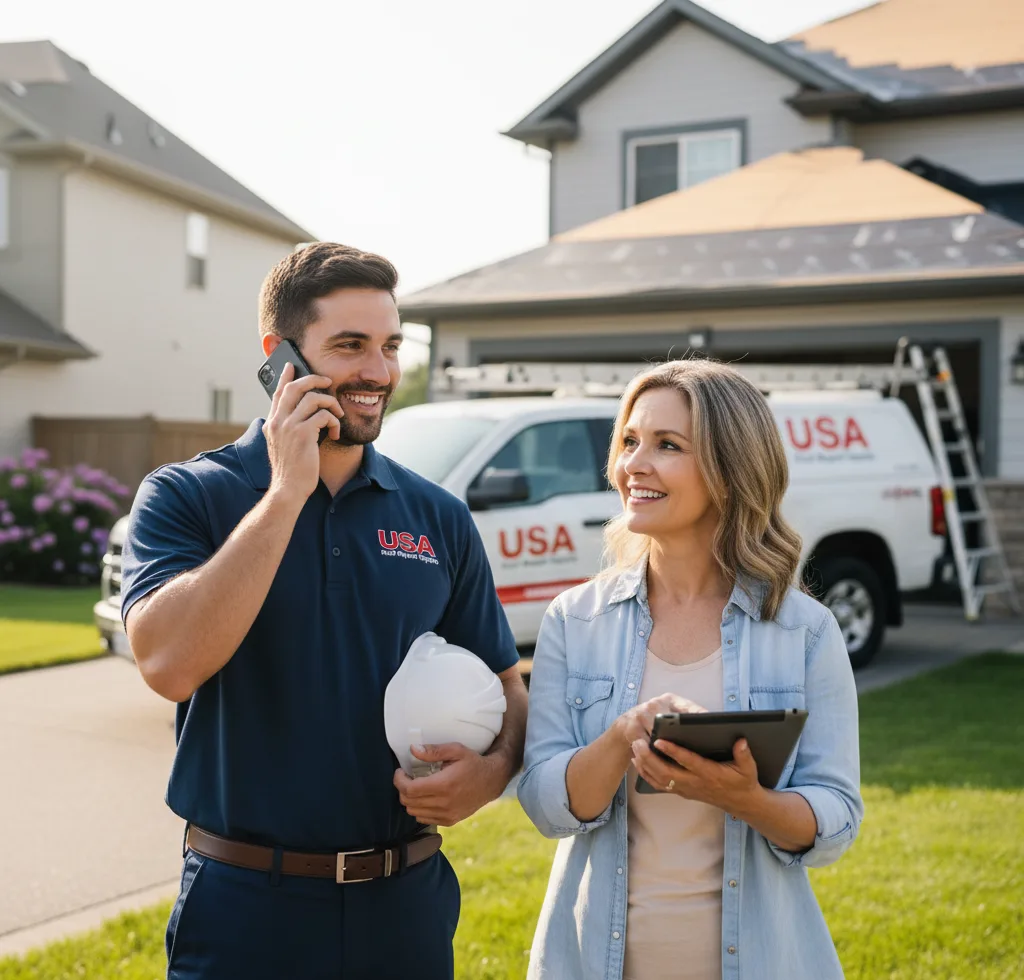 USA Roof Repair Experts customer support in Princess Anne